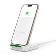 Φόρτιση smartphone με τον Tech-Protect QI-A40 Wireless Charger 15W σε λευκό σχέδιο