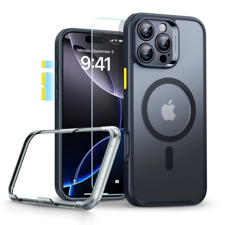 Θήκη ESR Classic Pro Set iPhone 16 Pro σε Frosted Black με υποστήριξη MagSafe