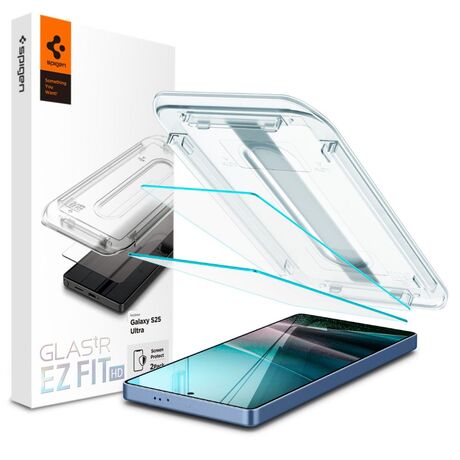 Tempered Glass Spigen GLAS.tR EZ Fit για Samsung Galaxy S25 Ultra 5G - Πακέτο 2 τεμαχίων