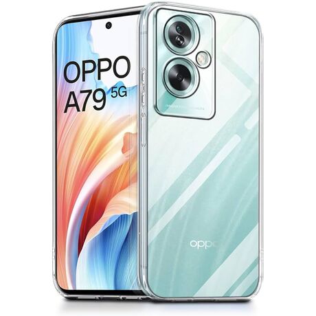 Διάφανη Θήκη Σιλικόνης 1,5mm για Oppo A79 5G